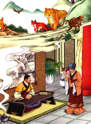 Hồ giả hổ uy (狐假虎威)