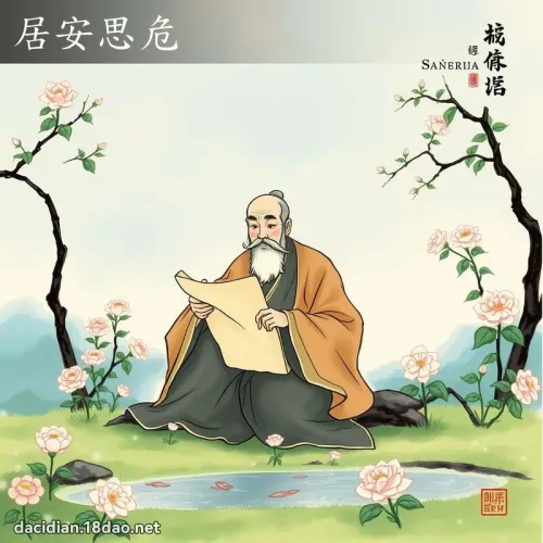 Cư an tư nguy (居安思危)