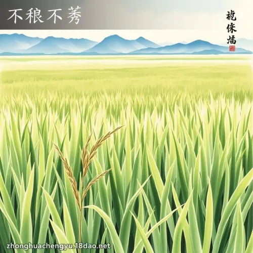 Bất lang bất dữu (不稂不莠)