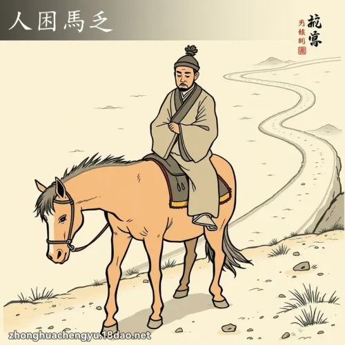 Nhân khốn mã phạp (人困马乏)