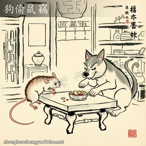 Thử thiết cẩu đạo (鼠窃狗盗)