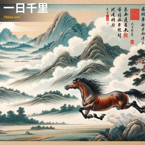 Nhất nhật thiên lí (一日千里)