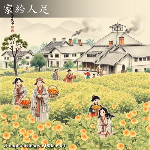Nhân cấp gia túc (人给家足)