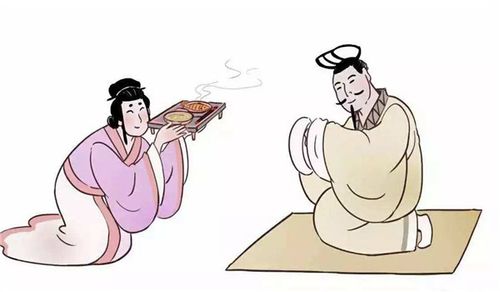 Cử án tề mi (举案齐眉)