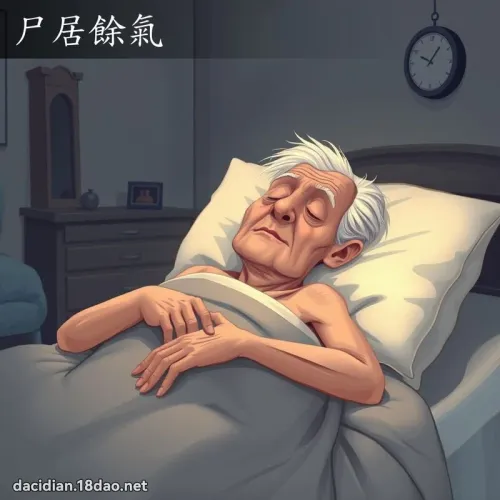 Thi cư dư khí (尸居余气)