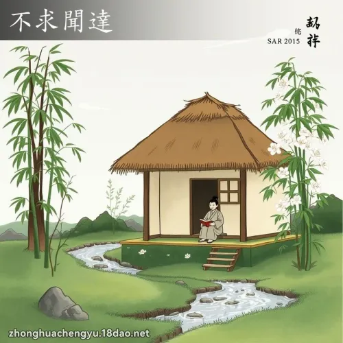 Bất cầu văn đạt (不求闻达)