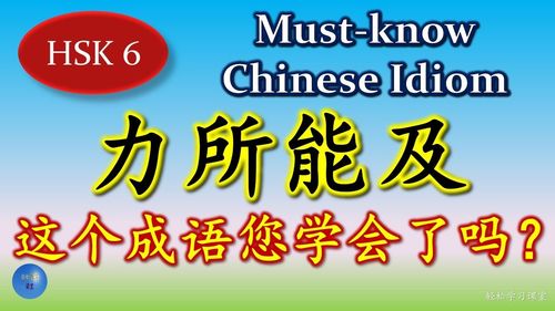 Lực sở năng cập (力所能及)