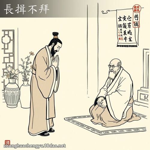 Trường ấp bất bái (长揖不拜)