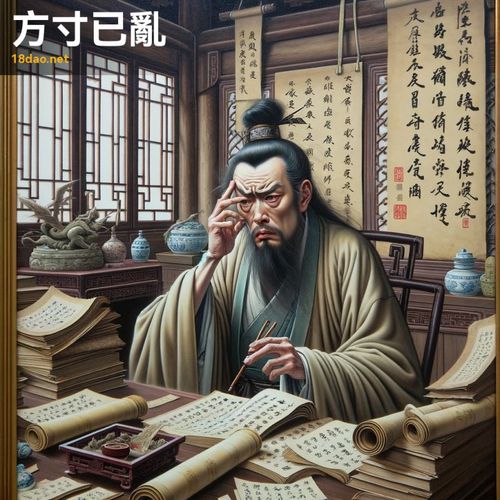 Phương thốn dĩ loạn (方寸已乱)