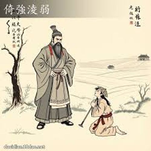Dĩ cường lăng nhược (以强凌弱)
