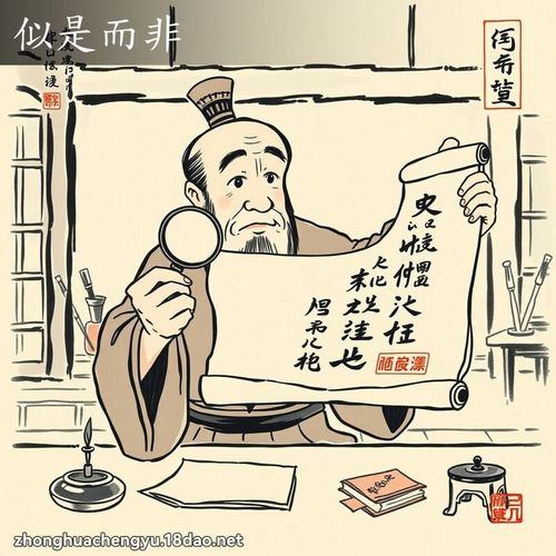 Tự thị nhi phi (似是而非)