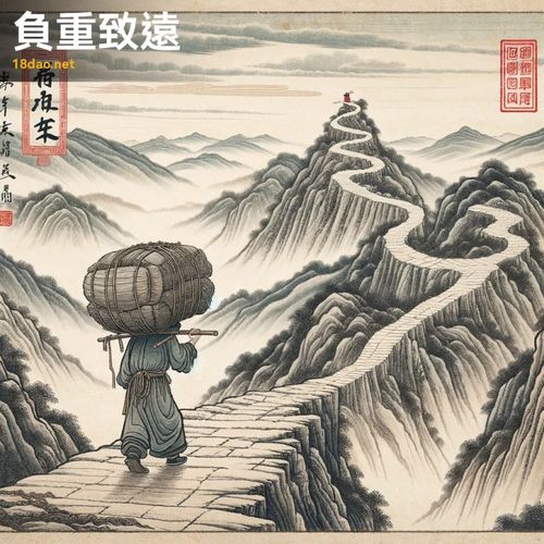 Phụ trọng trí viễn (负重致远)