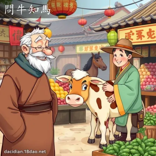 Vấn ngưu tri mã (问牛知马)