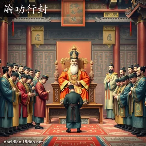 Luận công hành phong (论功行封)
