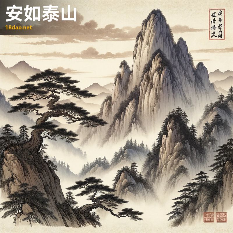 An như Thái Sơn (安如泰山)