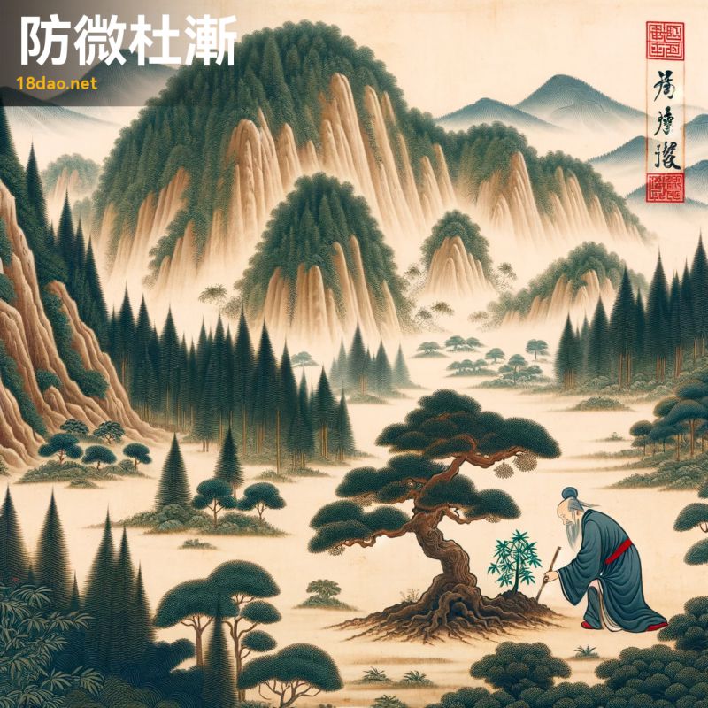 Phòng vi đỗ tiệm (防微杜渐)