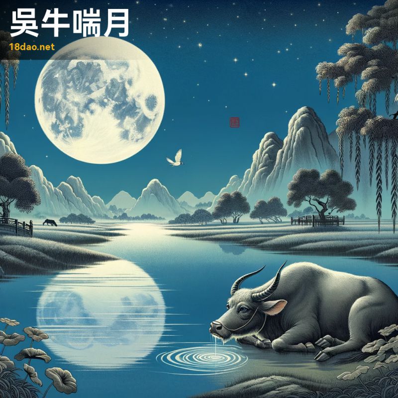 Ngô ngưu suyễn nguyệt (吴牛喘月)