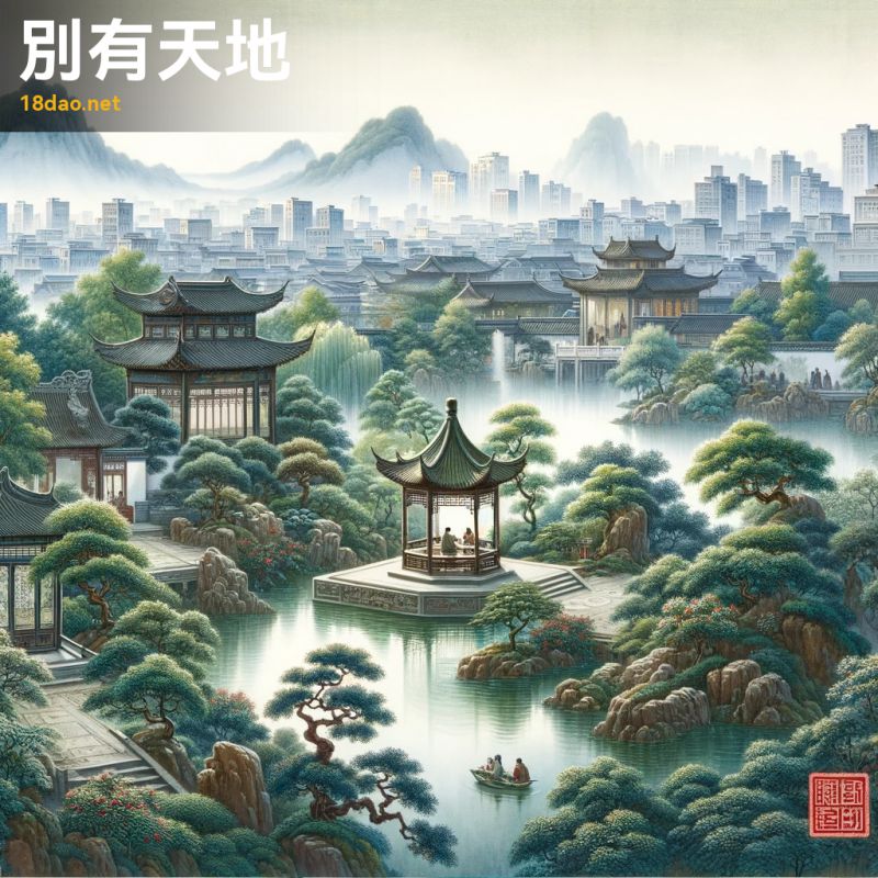 Biệt hữu thiên địa (别有天地)