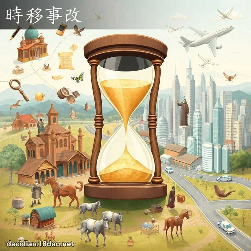 Thời di sự cải (时移事改)