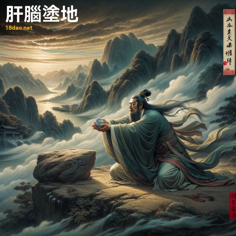 Can não đồ địa (肝脑涂地)