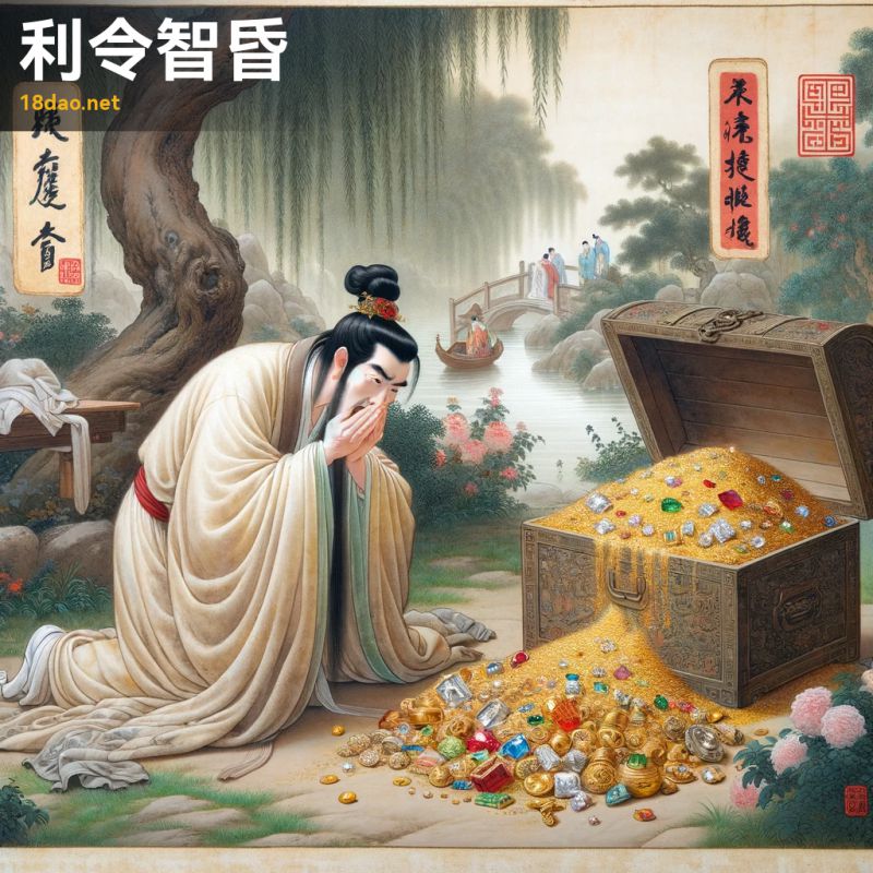 Lợi lệnh trí hôn (利令智昏)