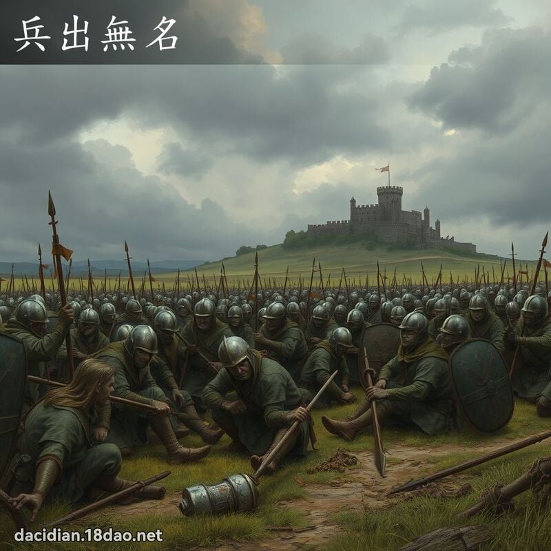 Binh xuất vô danh (兵出无名)