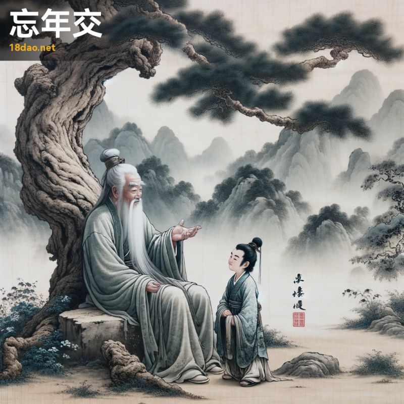 Vong niên giao (忘年交)