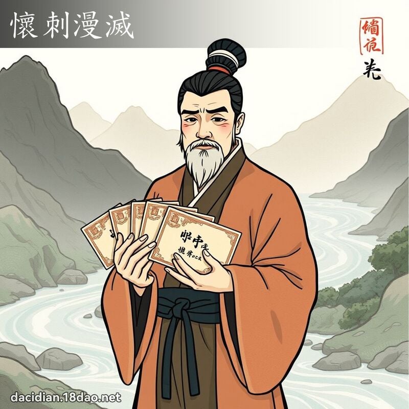 Hoài thích man diệt (怀刺漫灭)