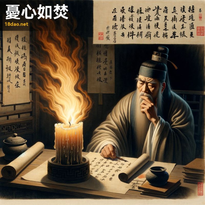 Ưu tâm như phần (忧心如焚)