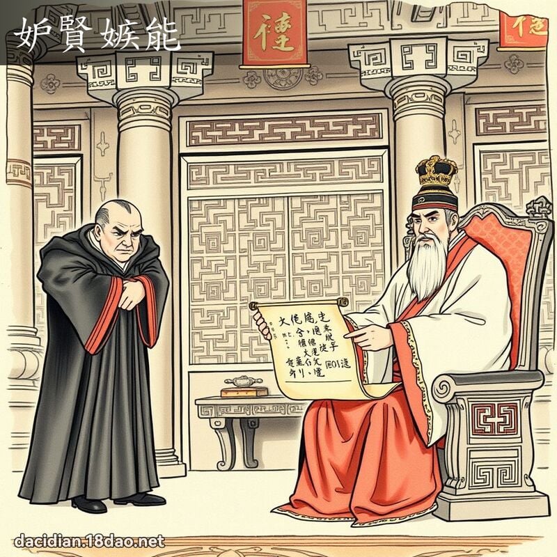 Đố hiền tật năng (妒贤嫉能)