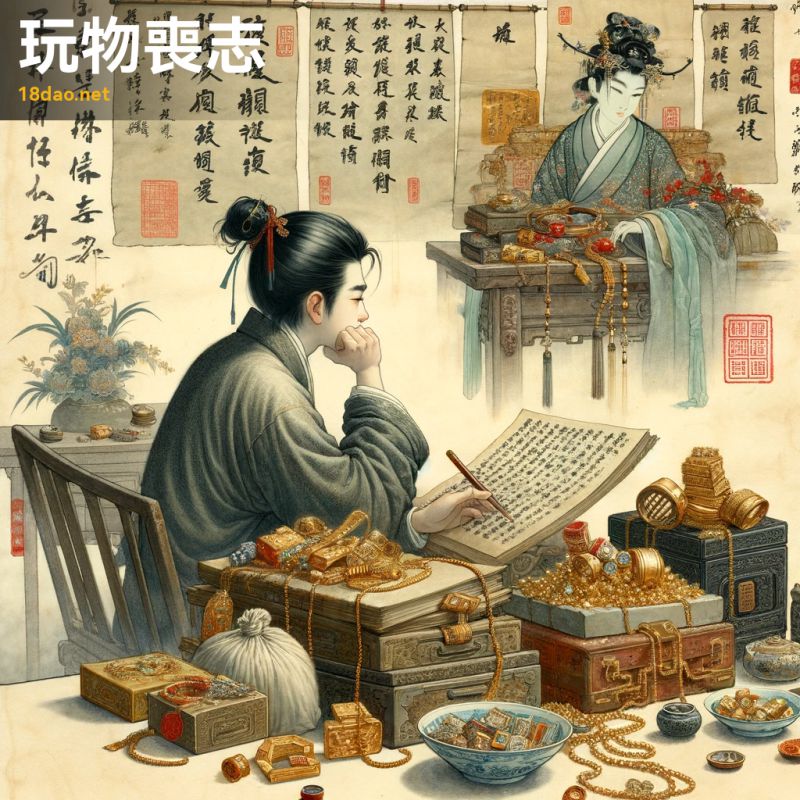 Ngoạn vật táng chí (玩物丧志)