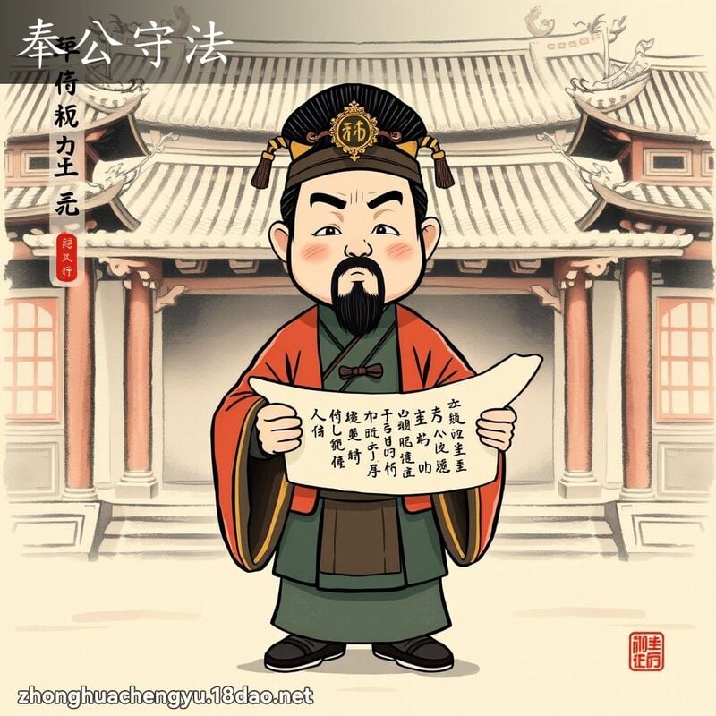 Phụng công thủ pháp (奉公守法)