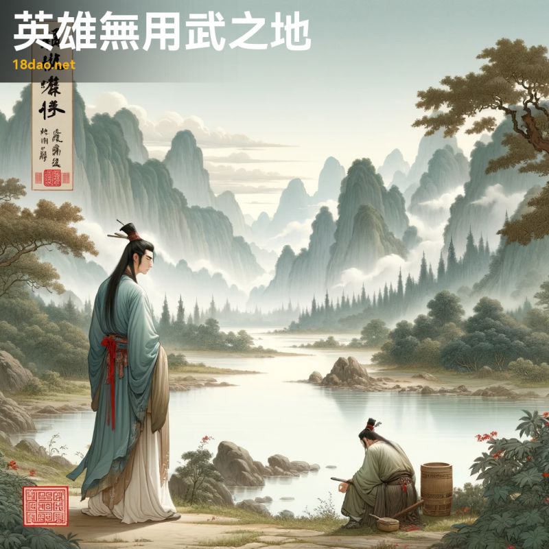 Anh hùng vô dụng võ chi địa (英雄无用武之地)