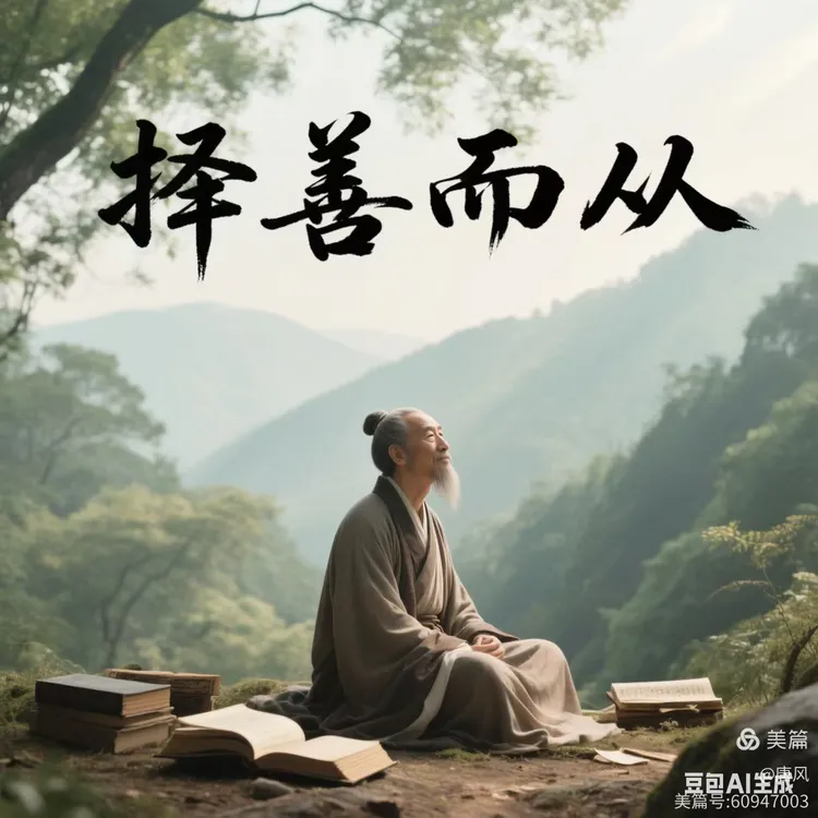 Trạch thiện nhi tòng (择善而从)
