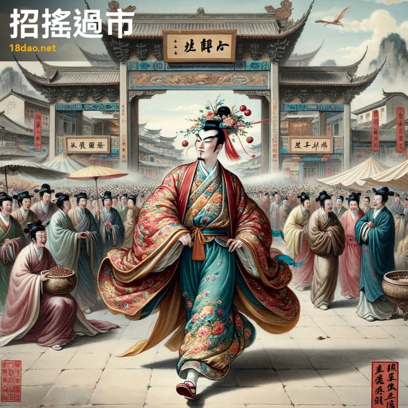 Chiêu dao quá thị (招摇过市)