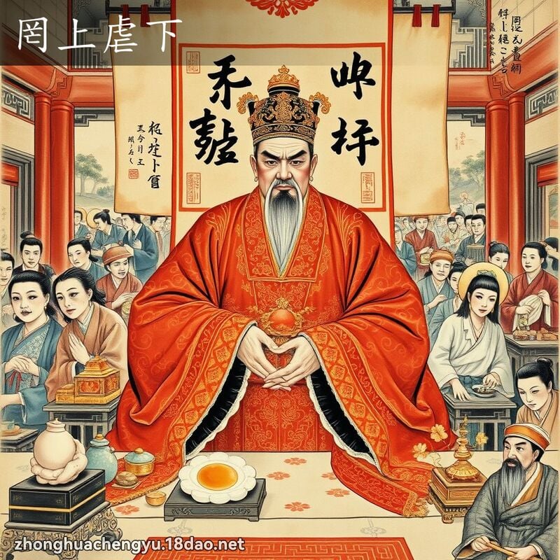 Võng thượng ngược hạ (罔上虐下)