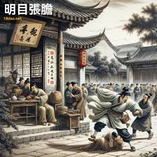 Minh mục trương đảm (明目张胆)