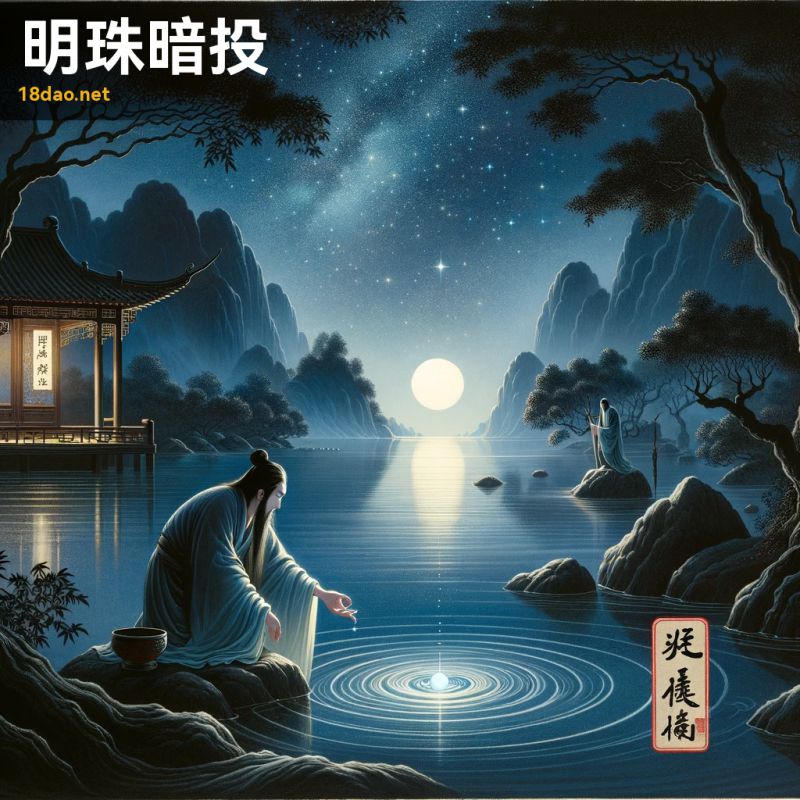 Minh châu ám đầu (明珠暗投)