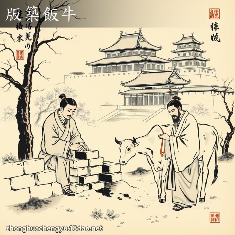 Bản trúc phạn ngưu (版筑饭牛)