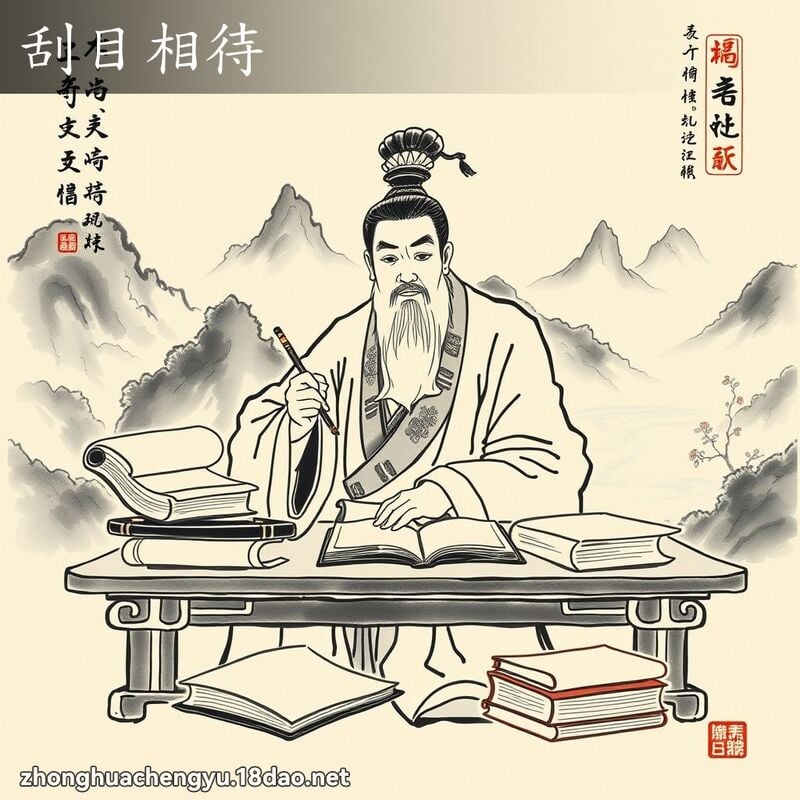 Quát mục tương đãi (刮目相待)