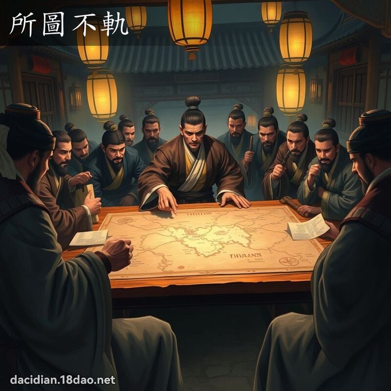 Sở đồ bất quỹ (所图不轨)