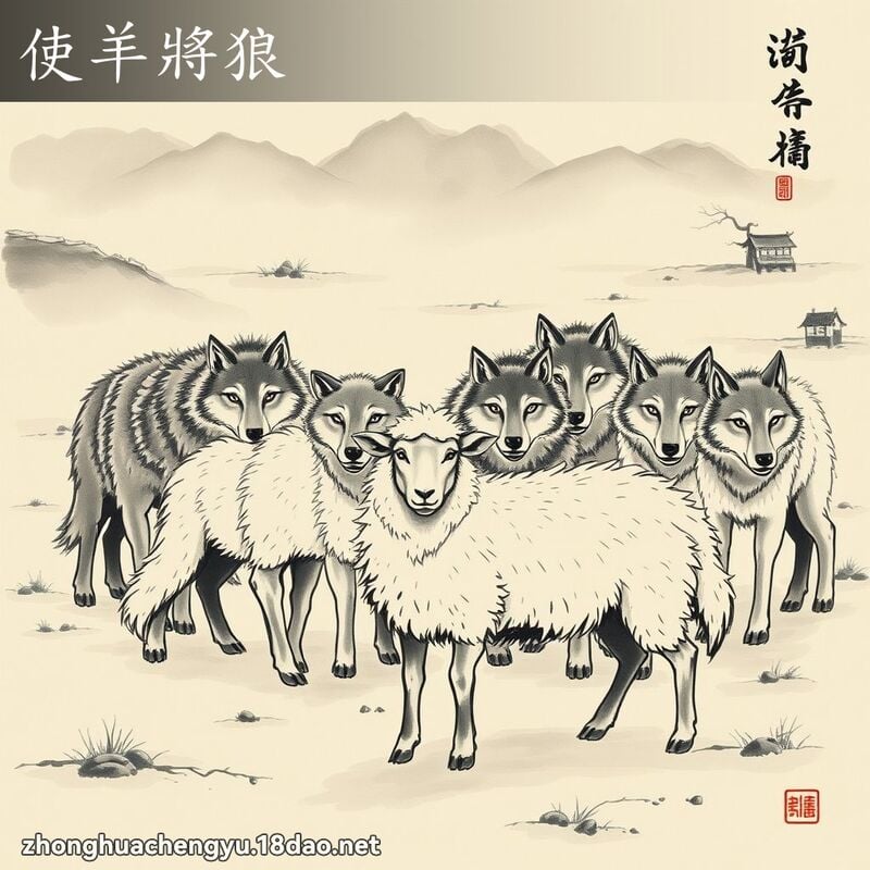 Sử dương tướng lang (使羊将狼)
