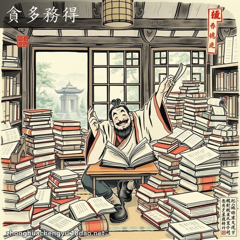 Tham đa vụ đắc (贪多务得)