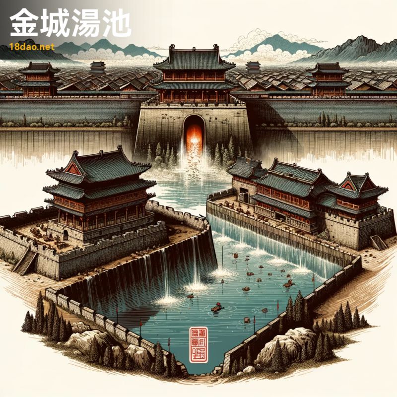 Kim thành thang trì (金城汤池)