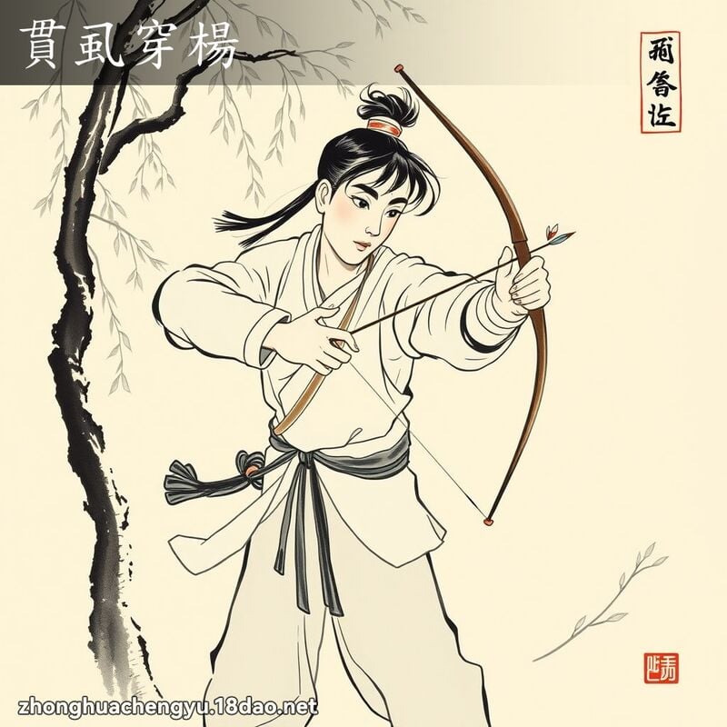 Quán sắt xuyên dương (贯虱穿杨)