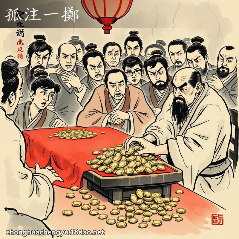 Cô chú nhất trịch (孤注一掷)