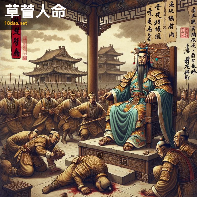 Thảo gian nhân mệnh (草菅人命)