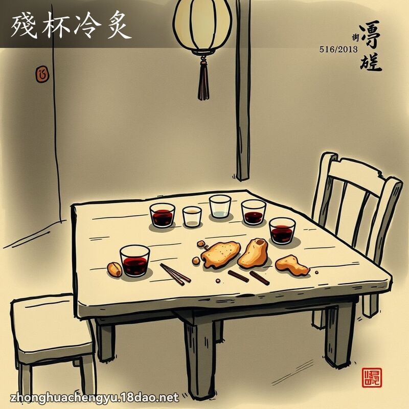 Tàn bôi lãnh chích (残杯冷炙)