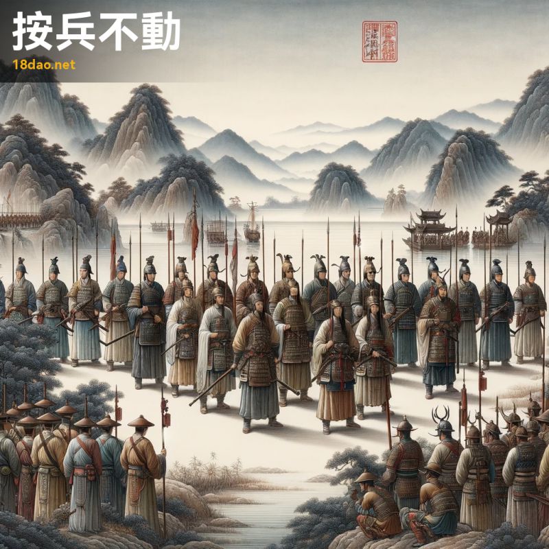 Án binh bất động (按兵不动)