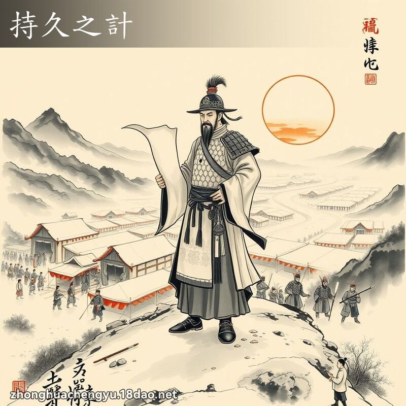 Trì cửu chi kế (持久之计)